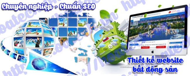 Thiết kế website bất động sản Thiết kế website bất động sản