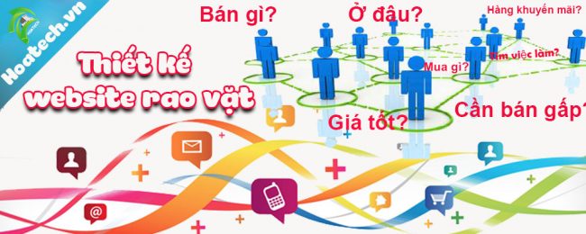 Thiết kế website rao vặt Thiết kế website rao vặt