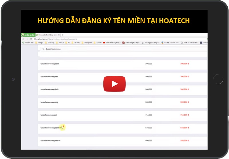 huong dan dang ky ten mien tai hoatechvn