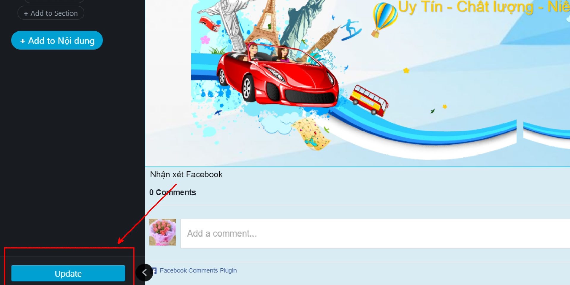 Hướng dẫn thay đổi banner slide show website_Block